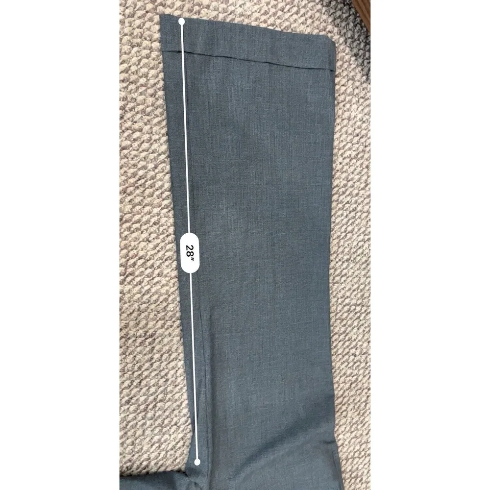 Victorias Secret Women’s Pants Wide Leg Gray Marisa Fit Body By Victoria 6 Short - Image 8