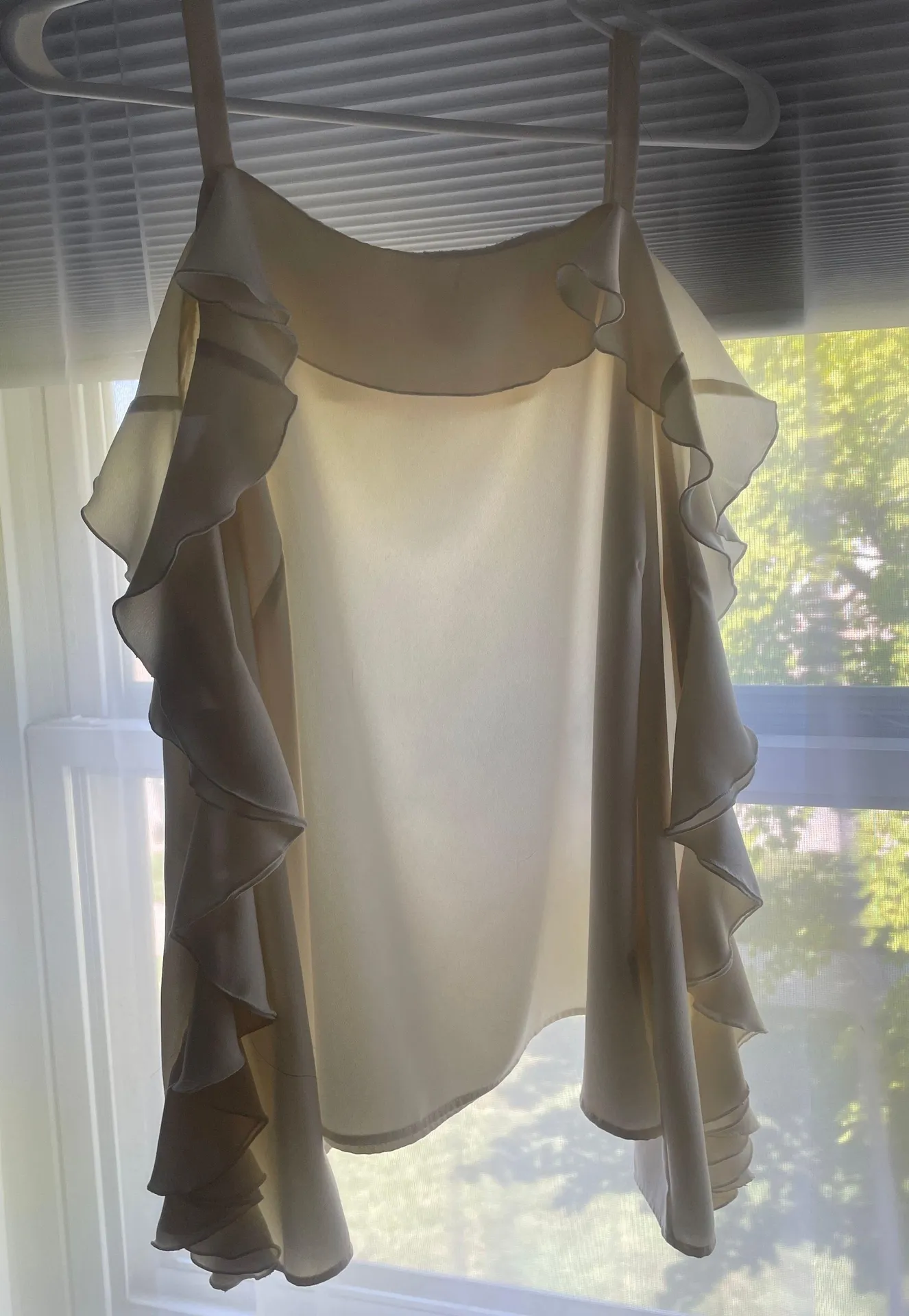 White Off The Shoulder Top - Image 2