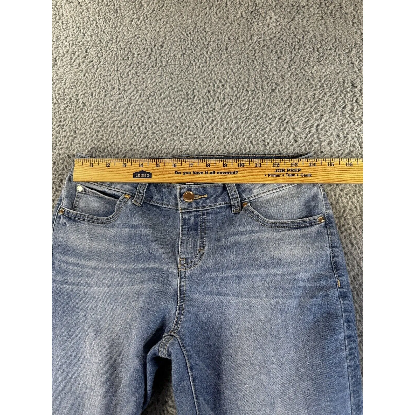 Jennifer Lopez‎ Jeans Women 6 Skinny Low Rise Medium Wash Blue Denim Pants - Image 3