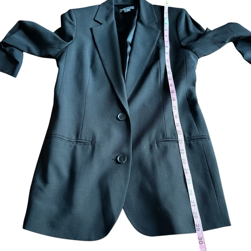 Vince Tailored Black Jacket / Blazer – Size 6 - Image 8