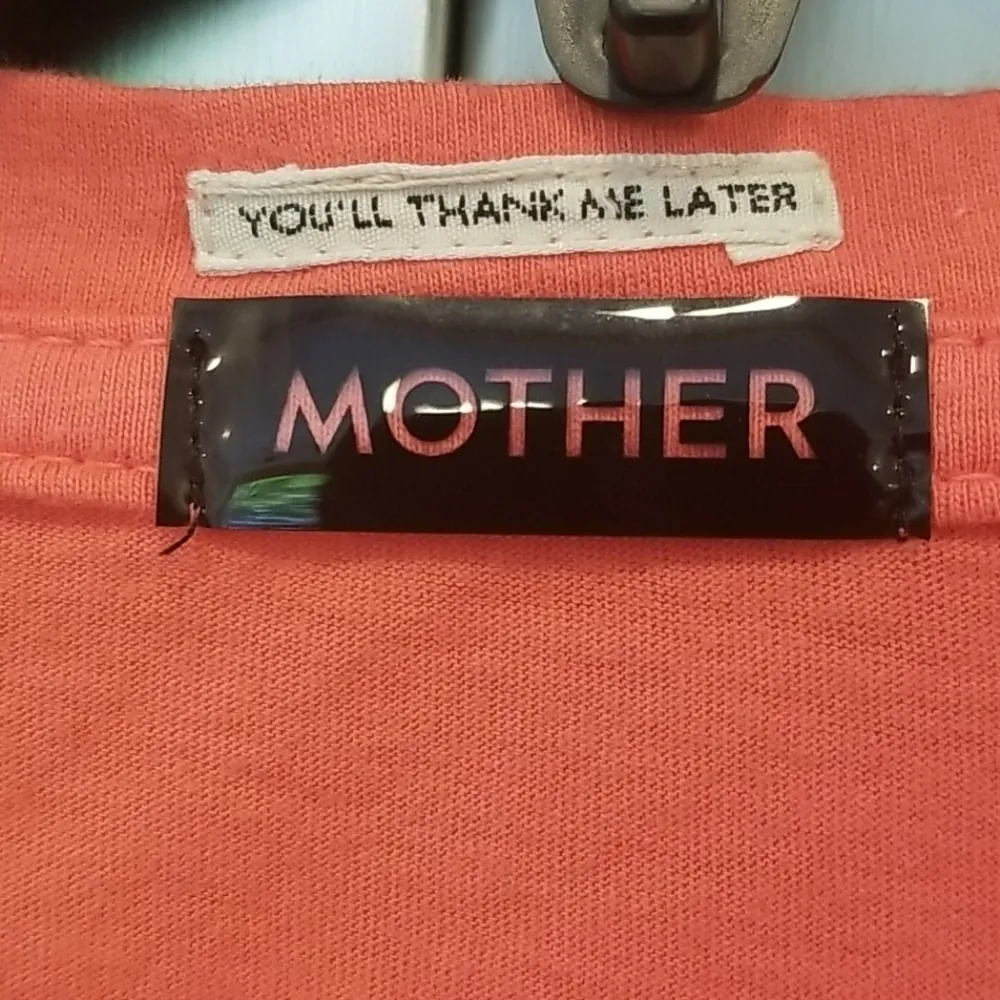 💕MOTHER💕 Itty Bitty Goodie Tee ~ Mother Script Pink Size M - Image 11