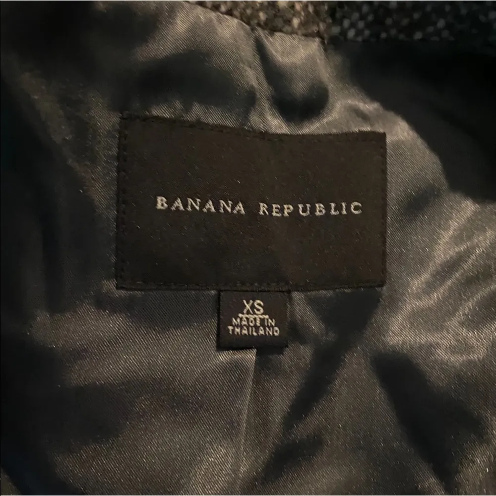 Banana Republic Grey Cropped Wrap 3/4 Sleeve Jacket - Image 8