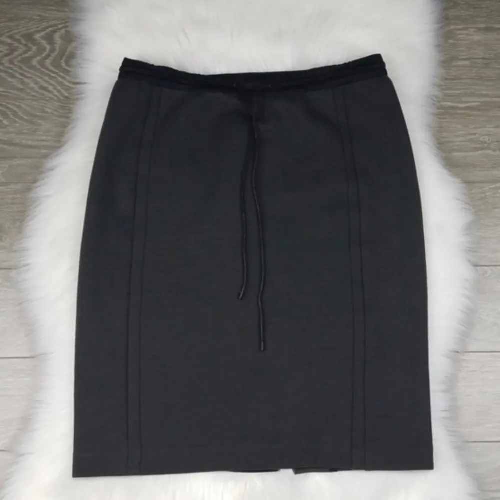 Vince Scuba Drawstring Pencil Skirt - Image 2