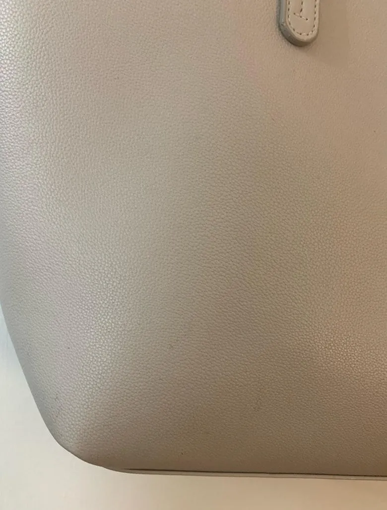 Light Grey Tote Bag Gray - Image 3