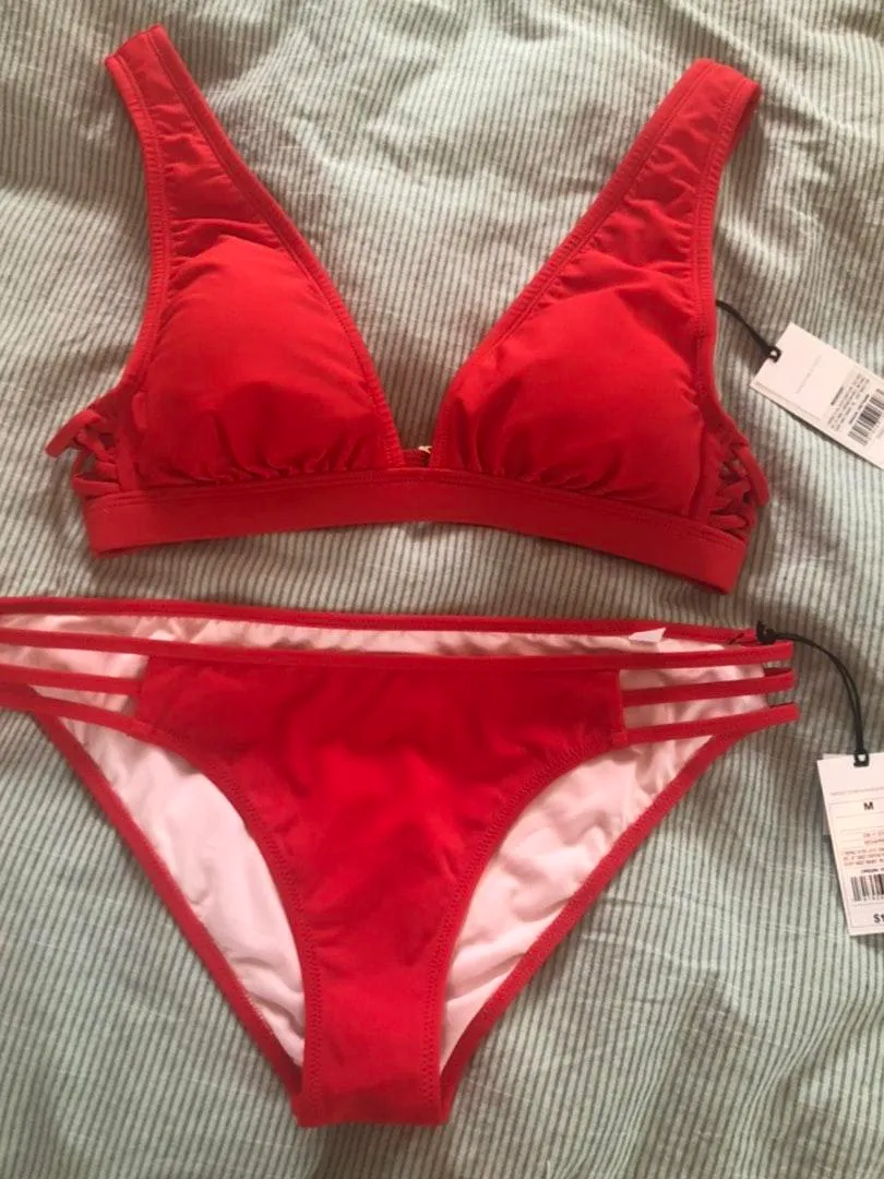 Red Swim Suit Set - Image 4