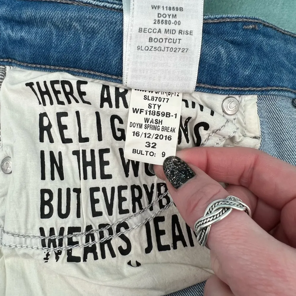 True Religion Bell Bottom Flares 32 - Image 10