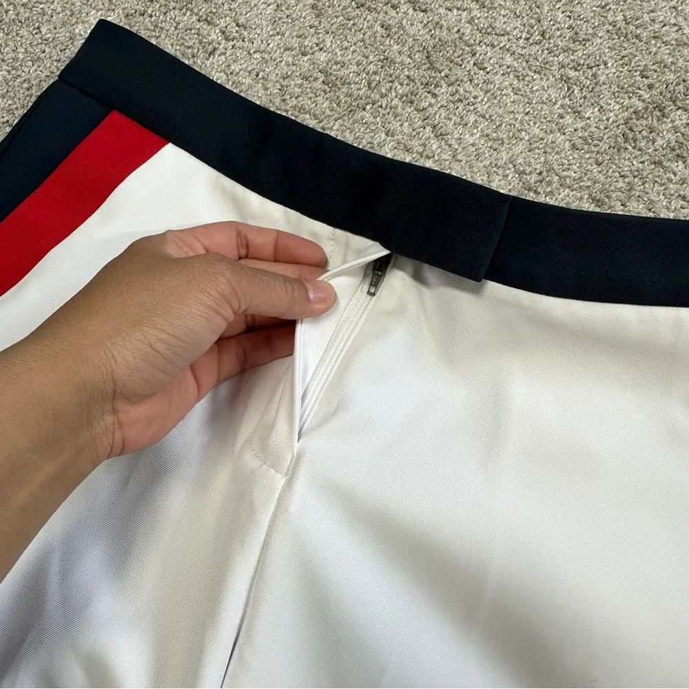 G/Fore Women’s Straight Leg Color Block Trouser Golf Pants Mid Rise 7/8 Length 0 Blue - Image 8