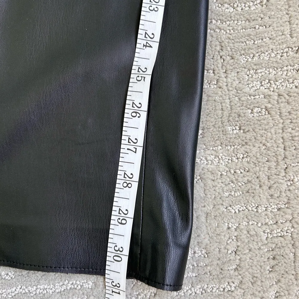 ZARA NWT  faux Leather pants - Image 3