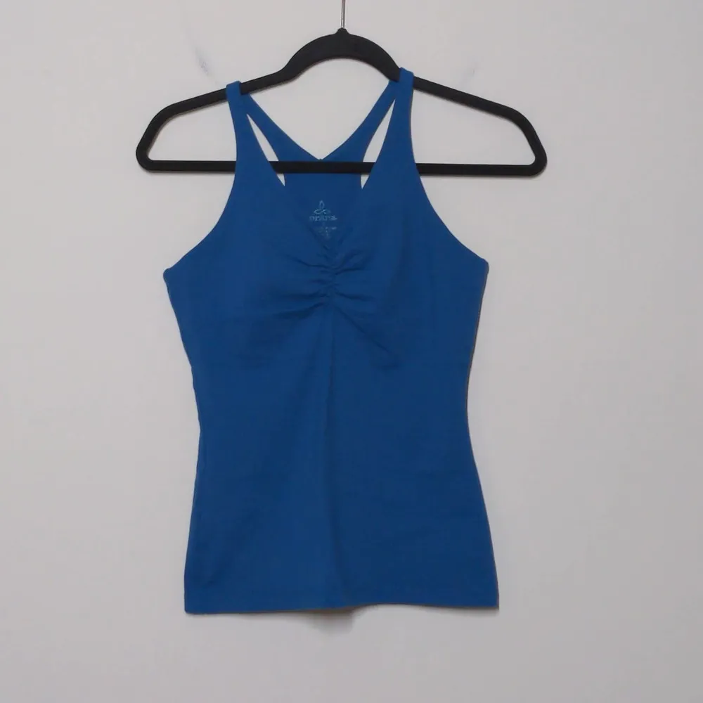 Prana Teal Blue Tank Top Gorpcore Athletic Yoga Size S - Image 10