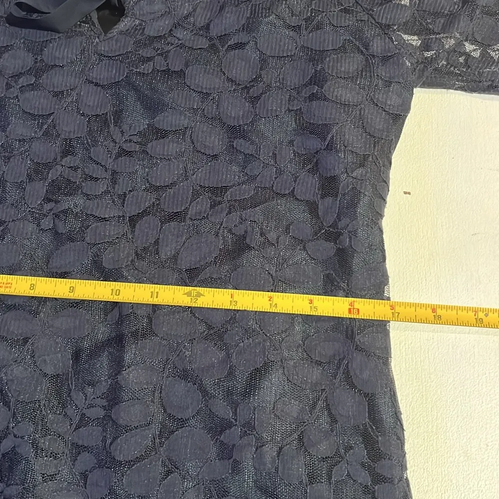 Garnet Hill Bohéme Easy Lace Black Dress.
Cocktail, whimsy goth, dark romantic 6 - Image 13