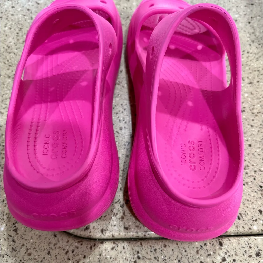 Crocs Mega Crush Sandals (Worn Only Once) - Image 3