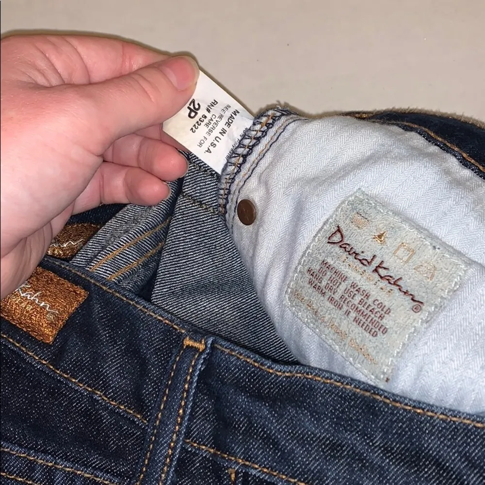 David Kahn boot leg jeans Size 2P - Image 3