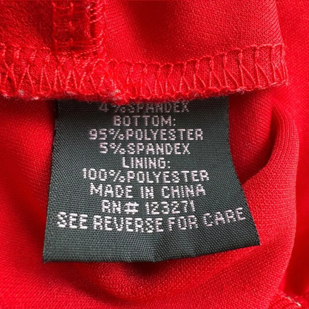 Faded Rose Red Lace Top Cut Out Bodysuit Size Small - Image 6