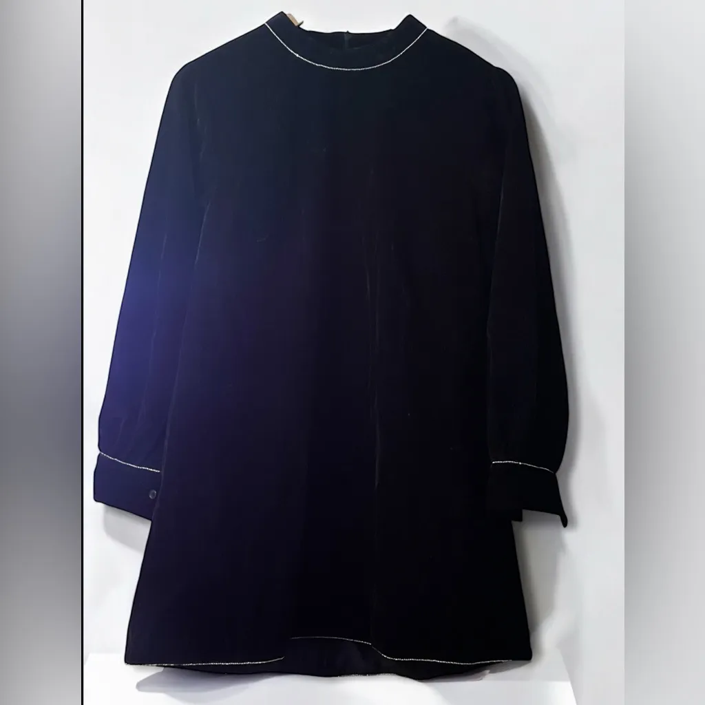 Storets Velvet Black Accent Dress - Image 2