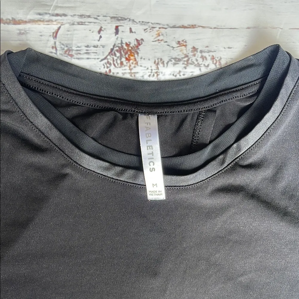 Fabletics  Charcoal Crew Neck Tee - Image 2
