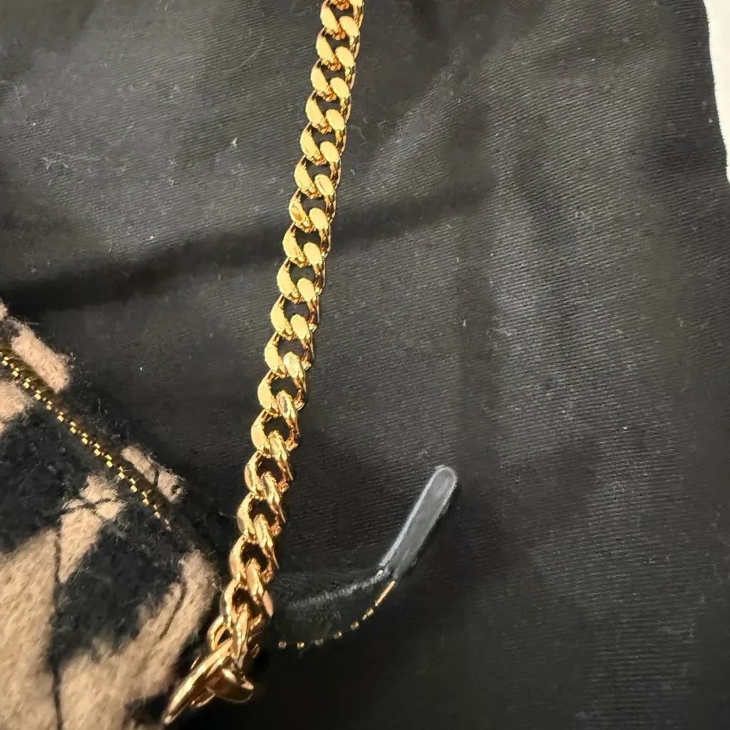 Versace Leopard Print Mini Bag - Image 8