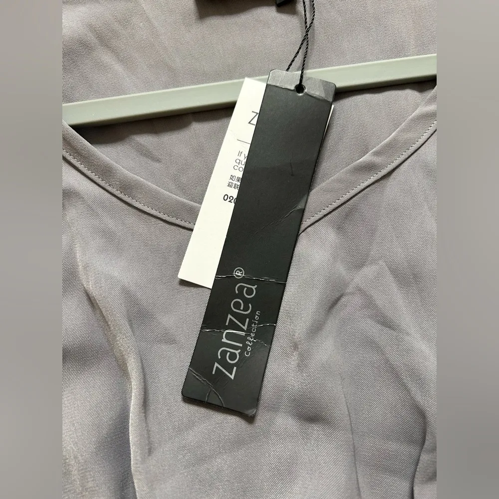 NEW Zanzea Long Sleeve Lightweight Mini Dress M 8/10 NO BELT - Image 3