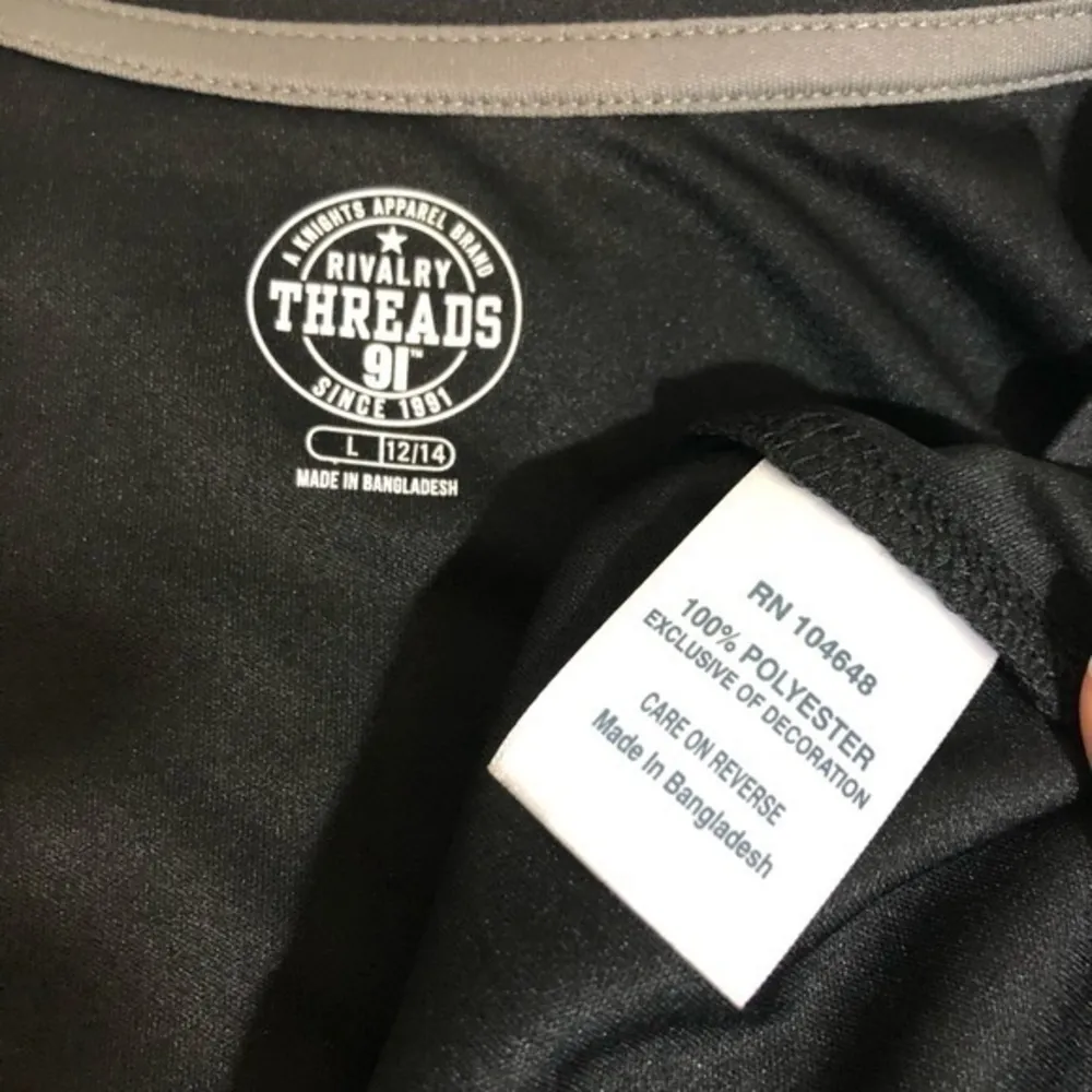 NWOT Black Gold Missouri Tigers V Neck T Shirt Top - Image 5