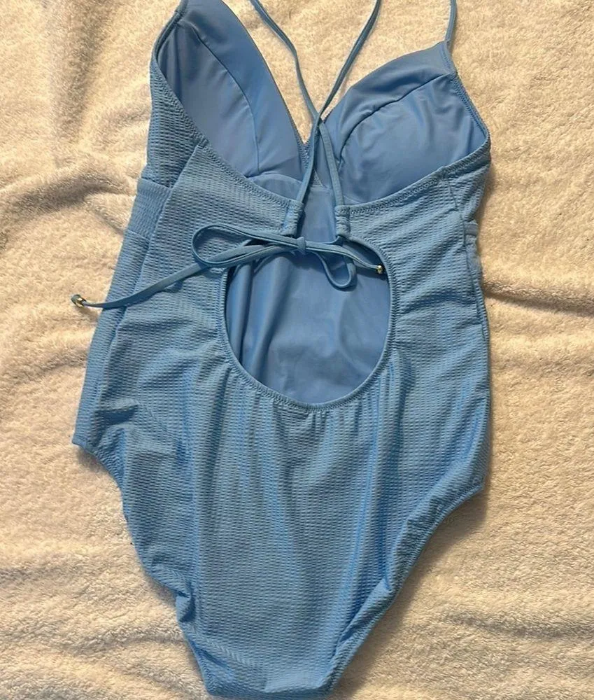 Vineyard Vines Light Blue Women Swim One Piece - Image 3