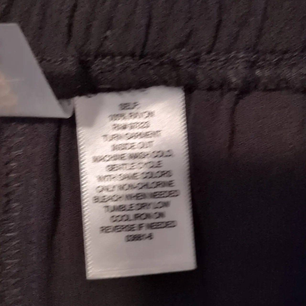 Mynah Side Slit Rayon Beach Pants Size XS Black - Image 6