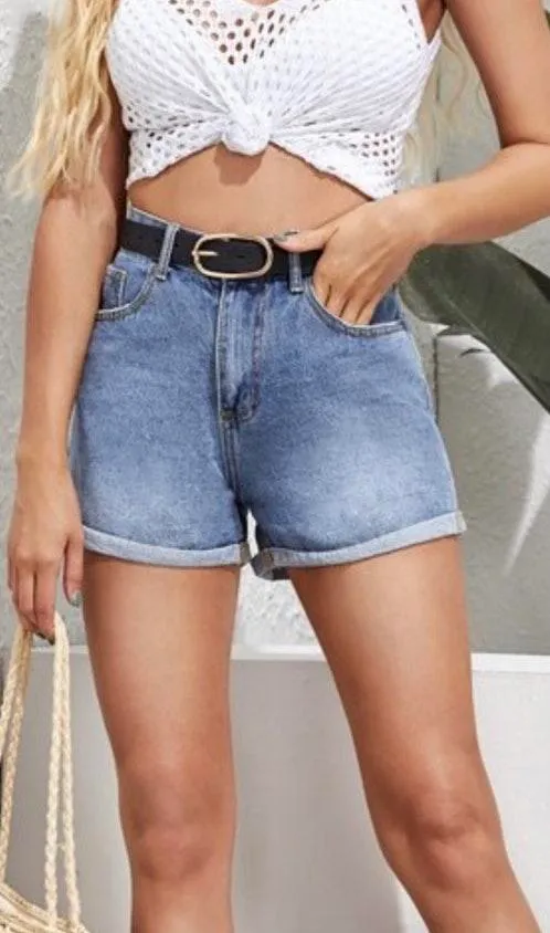 SheIn High Waisted Shorts - Image 2