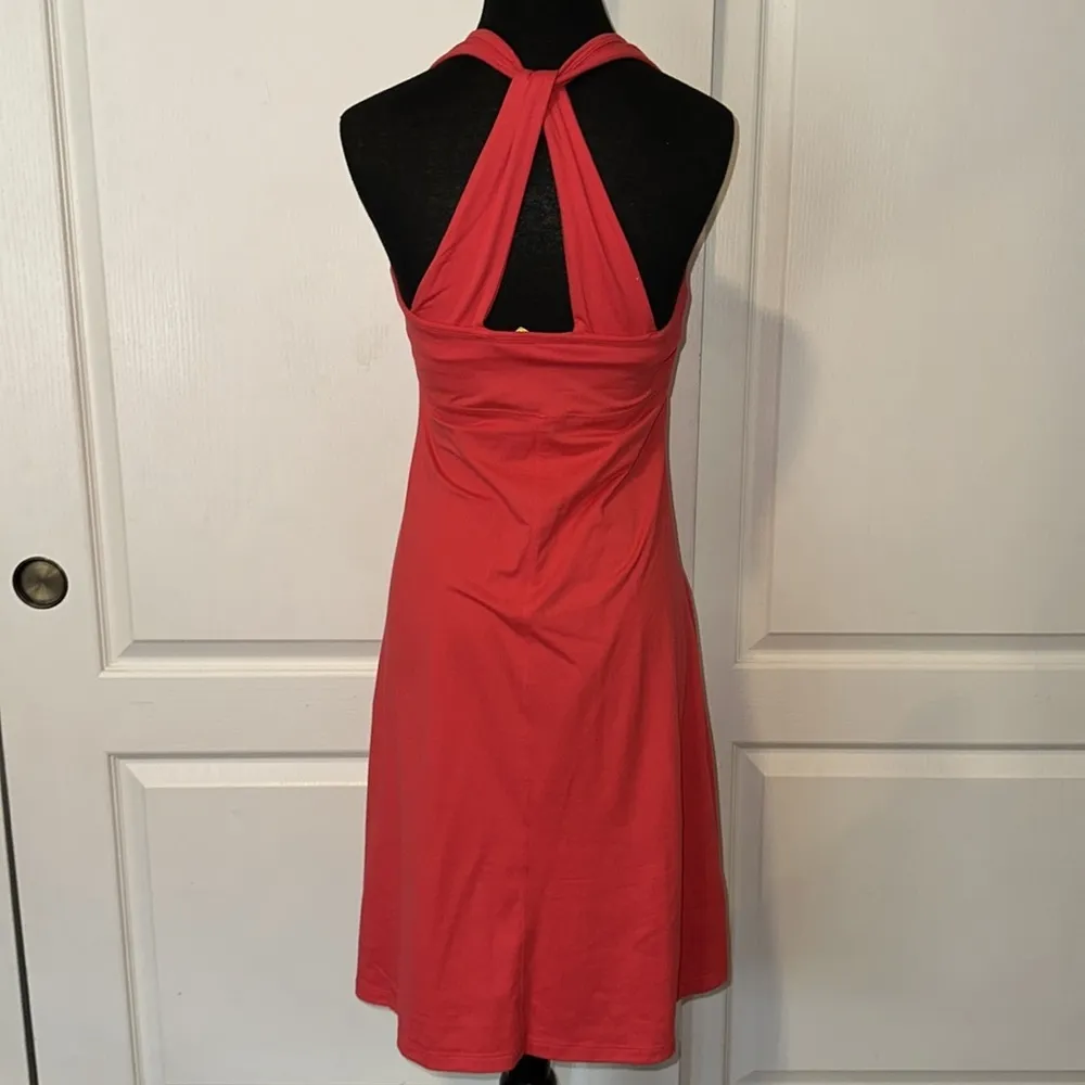 LOLE PINK CASUAL BASIC ATHLETIC MIDI DRESS - Image 4