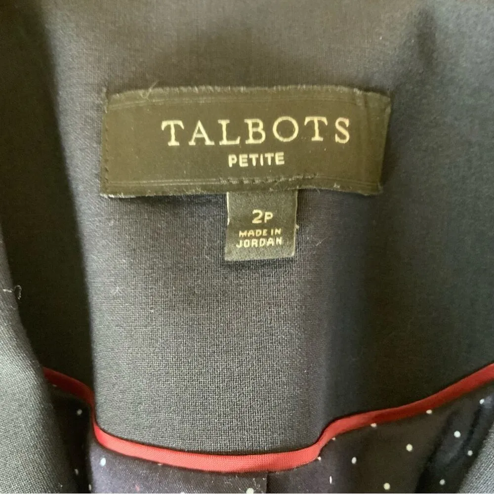 Talbots Seasonless Wool Two-Button Blazer - Image 3