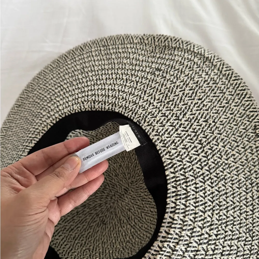 JCrew 100% straw summer vacation hat - Image 5