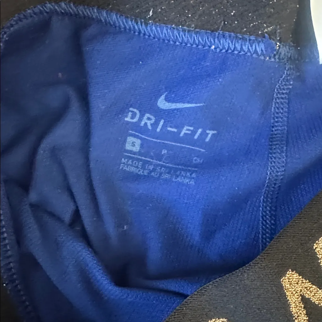 Nike Pro Blue Leggings SIZE S - Image 4