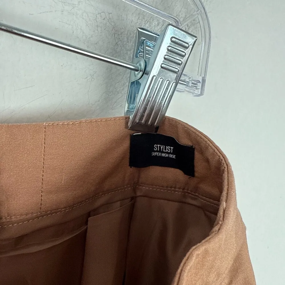 Express Stylist Super High Waisted Pleated Floral Shorts 3.25" Size 6 EUC - Image 14