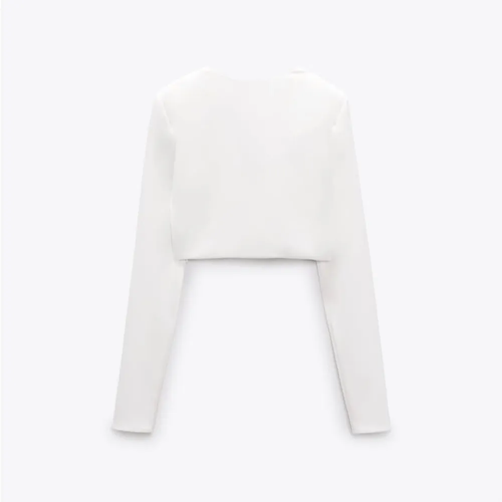 ZARA Sparkly Crop Top - Image 6