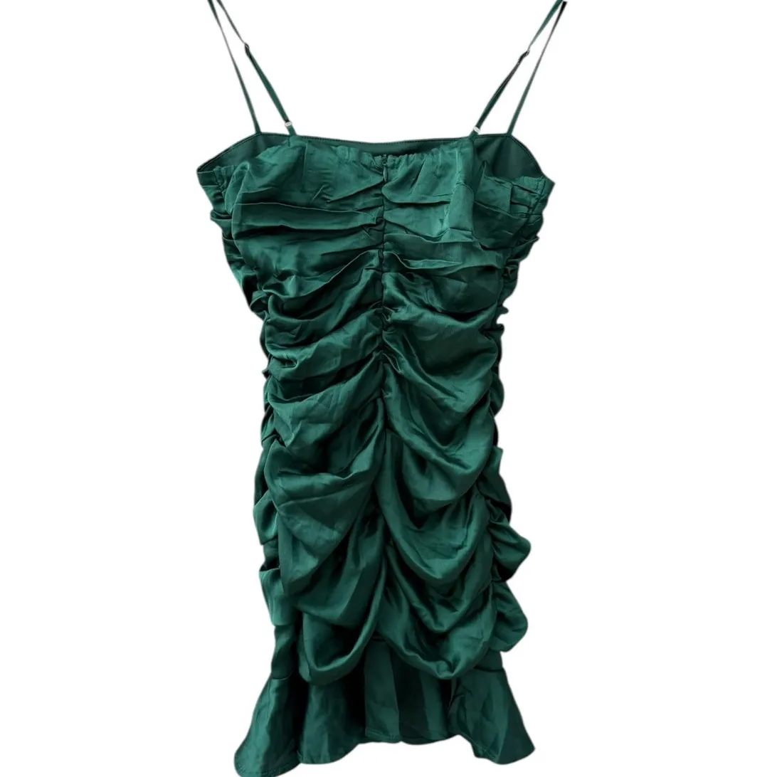 Hello‎ Molly Mission Accomplished Mini Dress in Emerald Green Size XS - Image 8