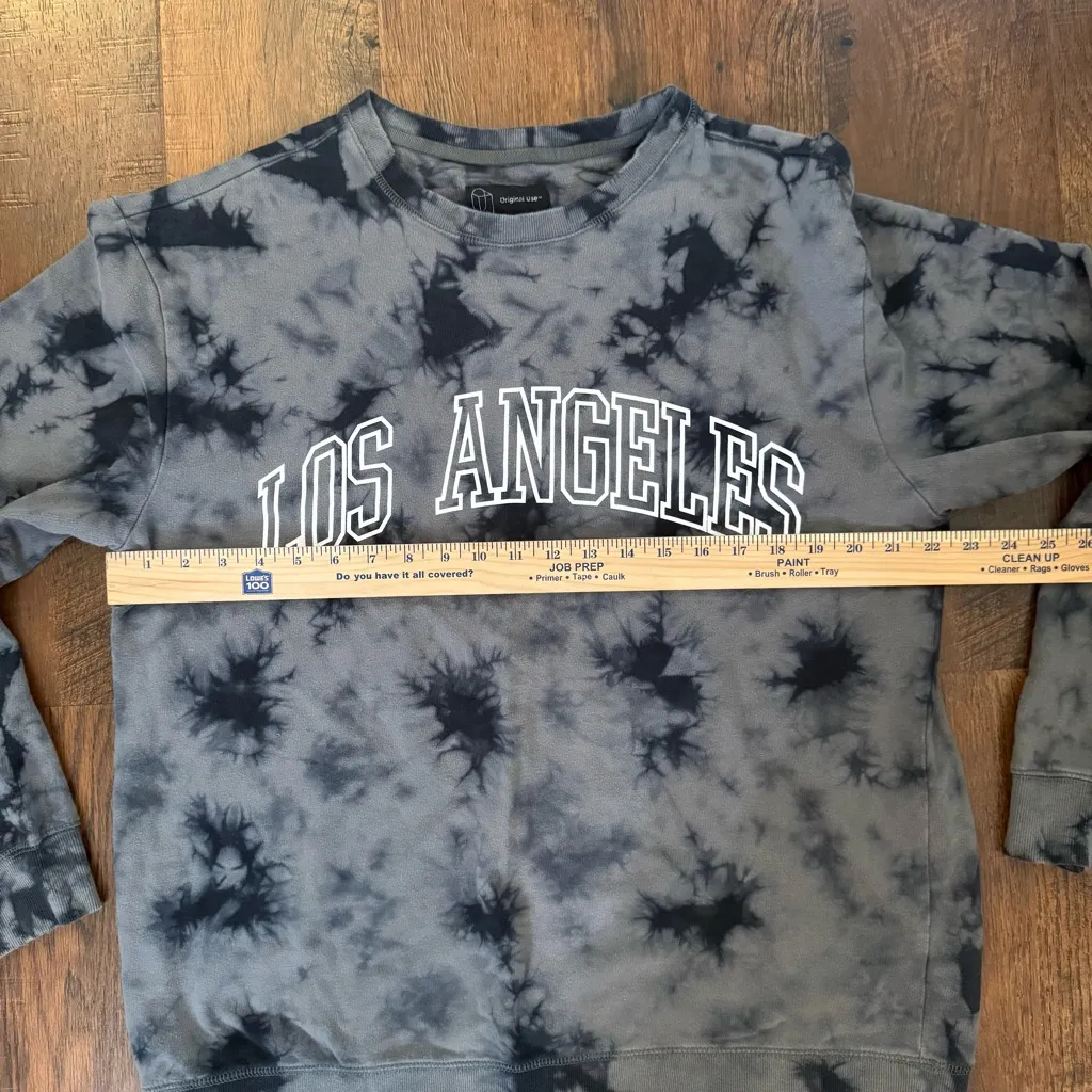 TARGET’s Orignal Use Los Angeles tie dye sweatshirt, unisex, size L - Image 7