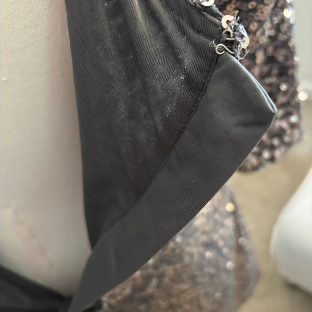 Lauren Conrad Sparkly Sequin Party Cocktail Dress – Size Small - Image 5