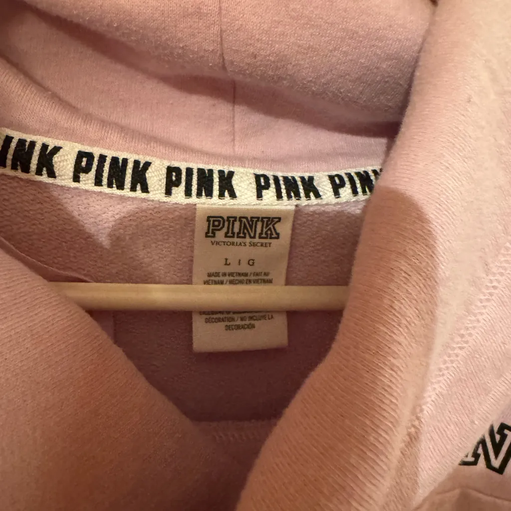 Vs pink cowl sweatshirt - Image 5