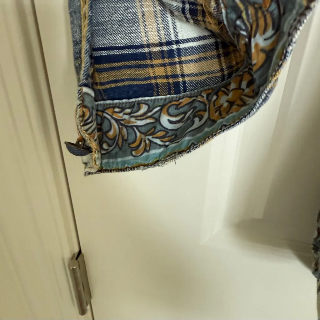 Boho western flannel oversized button down shirt by soft surroundings - Image 5