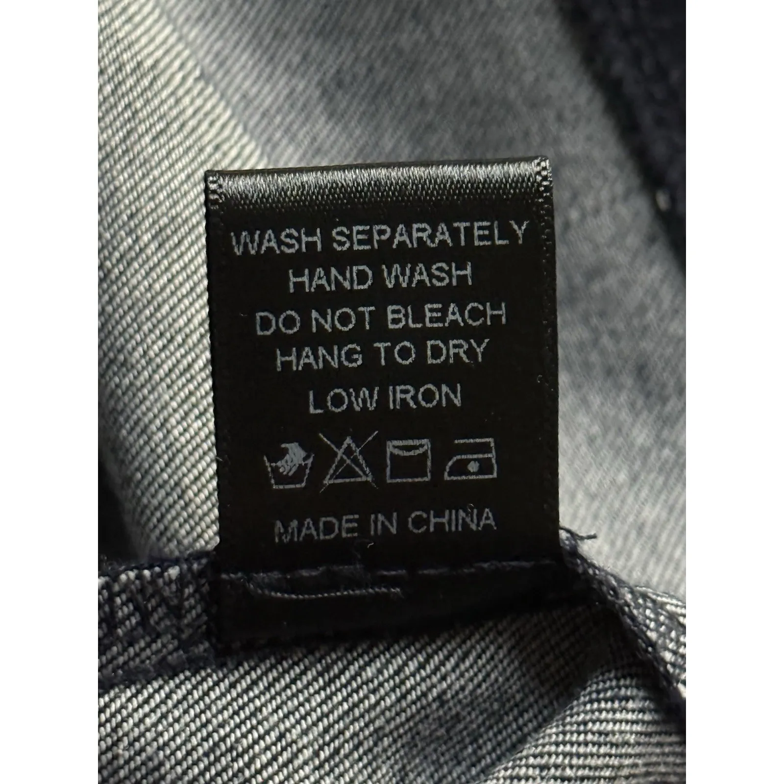 Tuckernuck Denim Lilliana Mini Dress Size XXL Dark Blue Button Front Sleeveless - Image 6