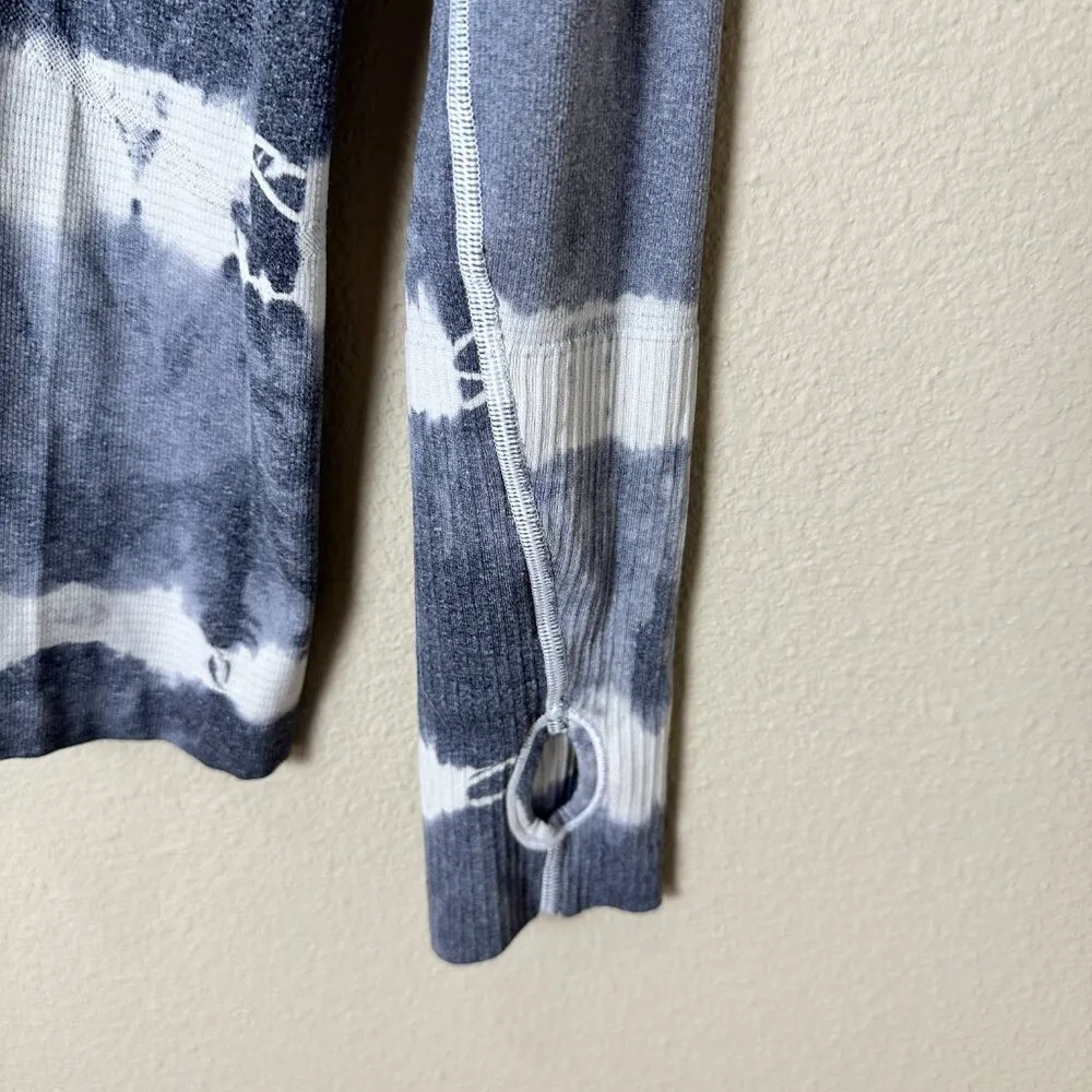 lululemon Swiftly Tech Scoop LS Tie Dye Sz 12 - Image 6