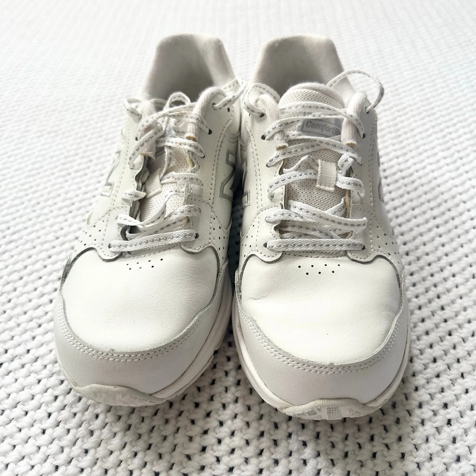 New Balance 411 Comfort Ride WA411LW1 White Walking Shoes Sneakers 7.5D Wide Wmn - Image 3