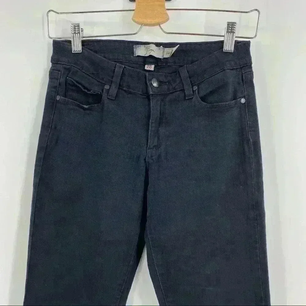 Paige Black Verdugo Legging Stretchy‎ Pants Size 28 - Image 5