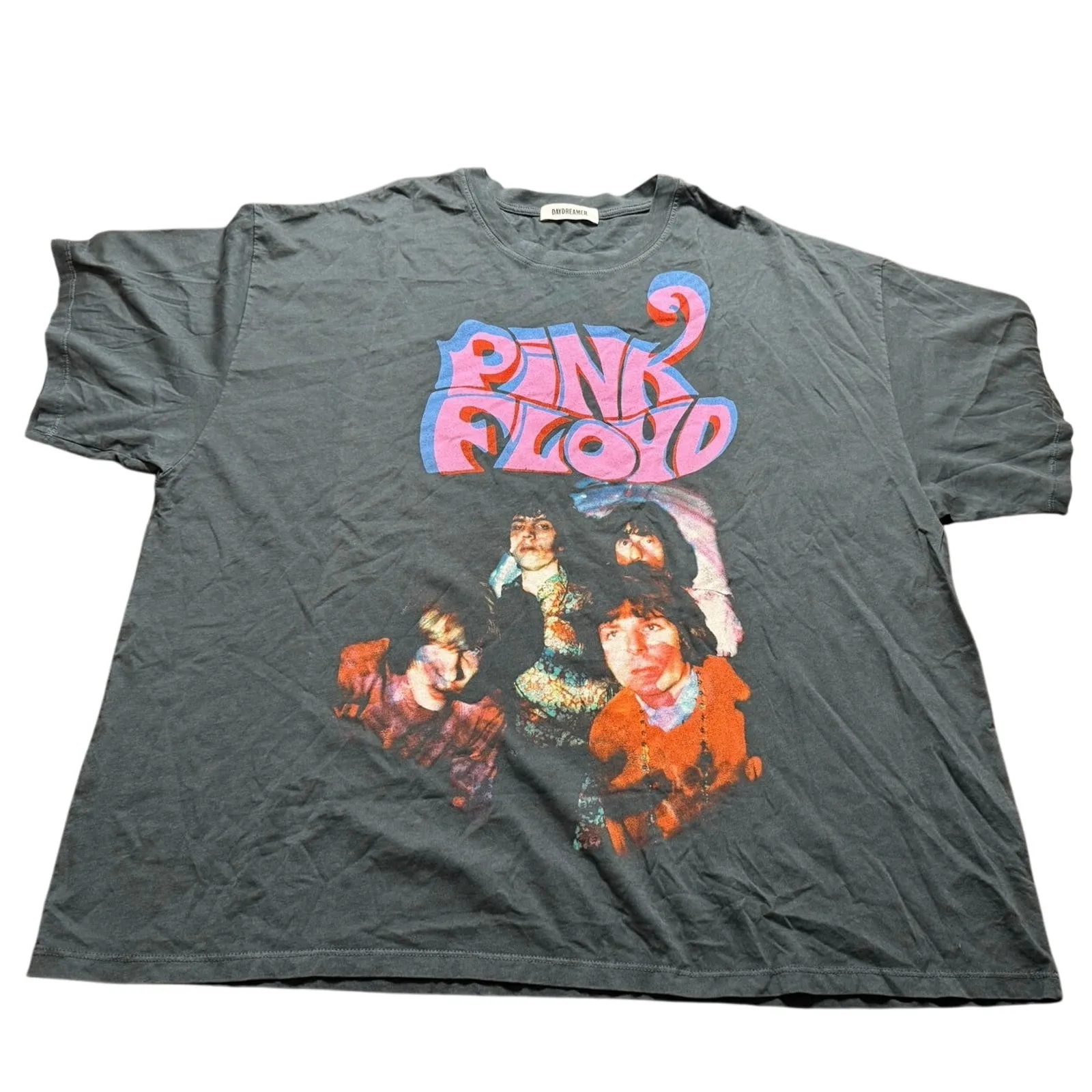 DAYDREAMER Pink Floyd UFO Club 1967 OS Tee, One Size / P2P 27” New w/o Tag SOO - Image 7