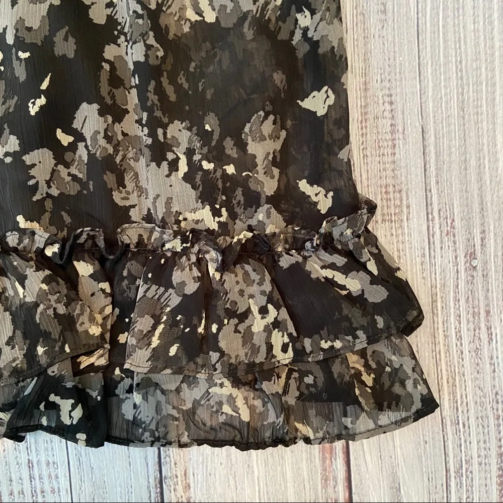 Converse One Star Sheer Black Camo Dress. Size XSmall. EUC - Image 8