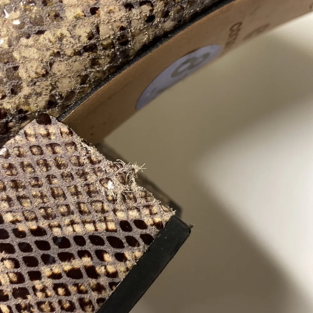 Corso Como boots‎ snake reptile print 8.5 block heel - Image 3