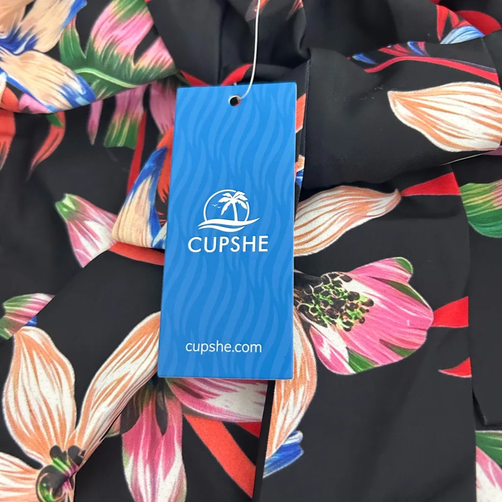 NWT Cupshe Laidback Vacay Tropical Mini Dress - Image 5