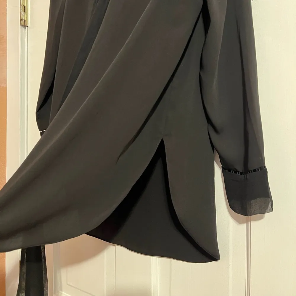 ZIMMERMANN • SHEER BLOUSE • NECK TIE DETAIL - Image 2