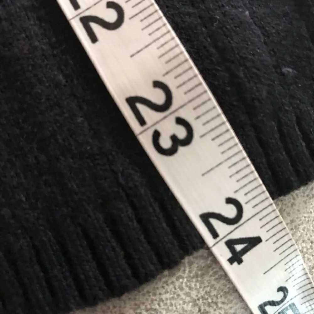 Amanda Smith  turtleneck sweater size small black - Image 9