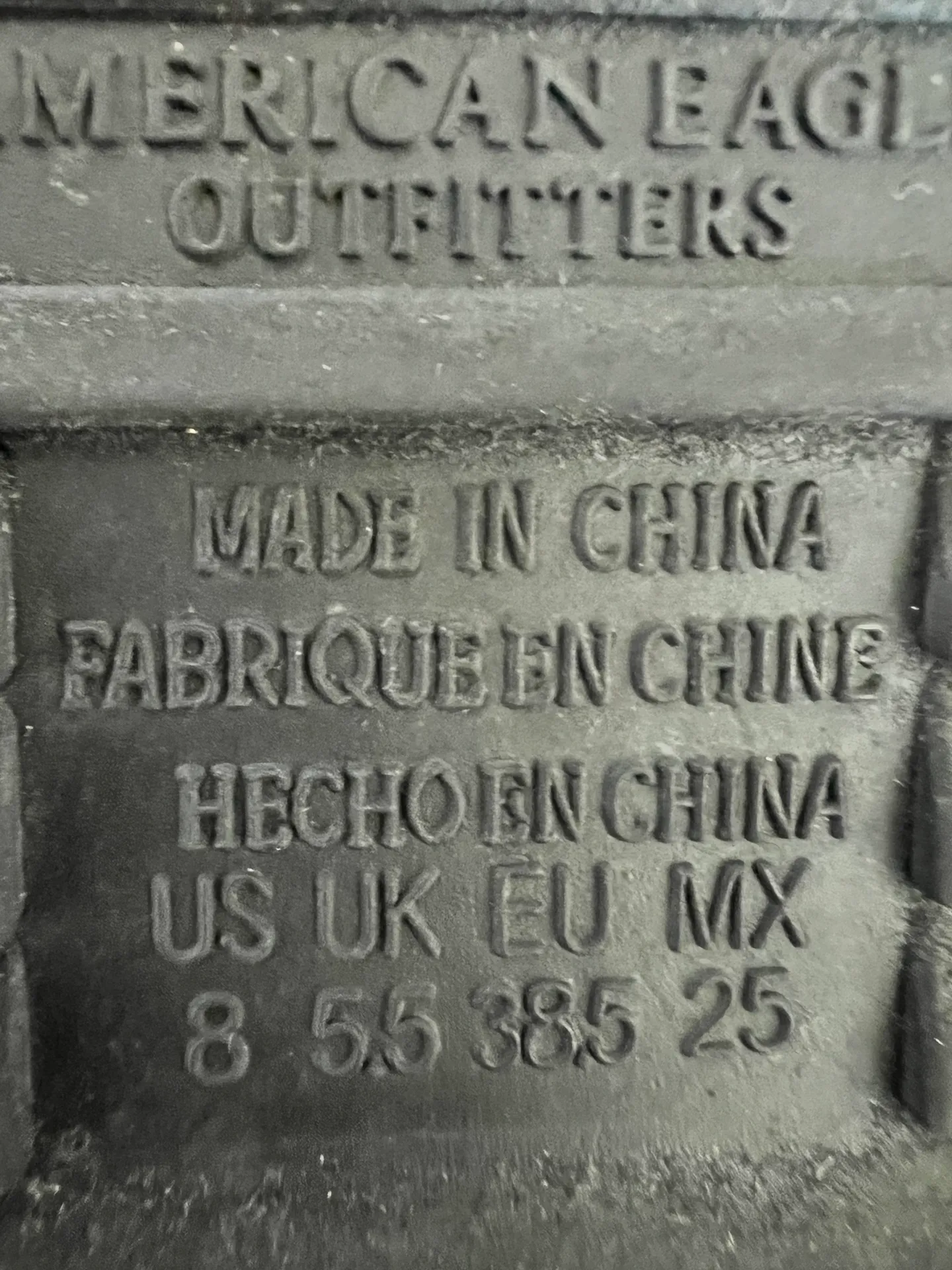 American Eagle Black Platform Sandals - Image 4