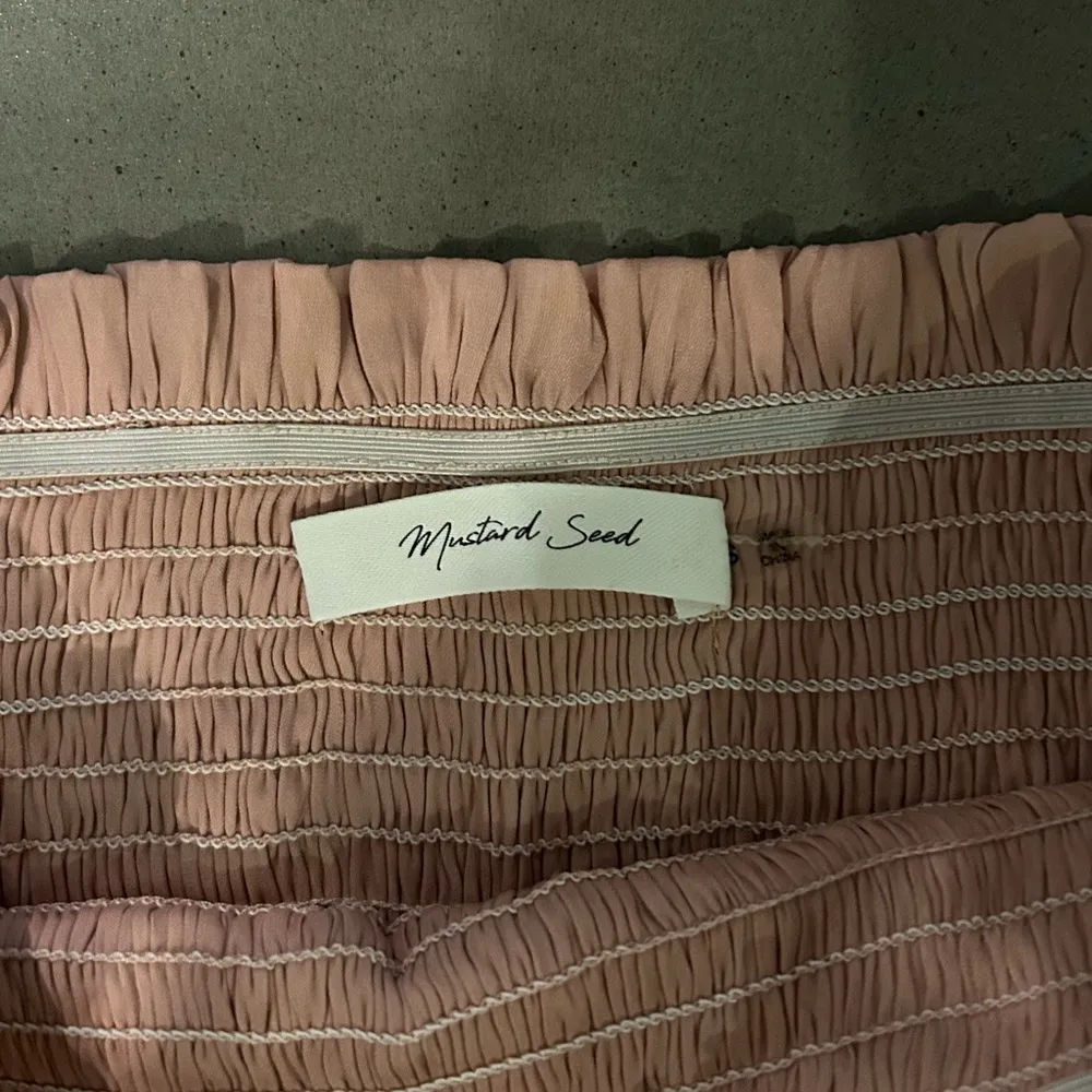 Mustard Seed Blush Ruffled Skirt - Image 2