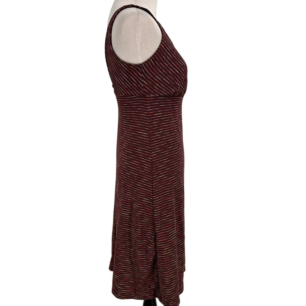 Prana Women's Multicolor Ivy V-Neck Built In Bra Dress Size XS - Image 5