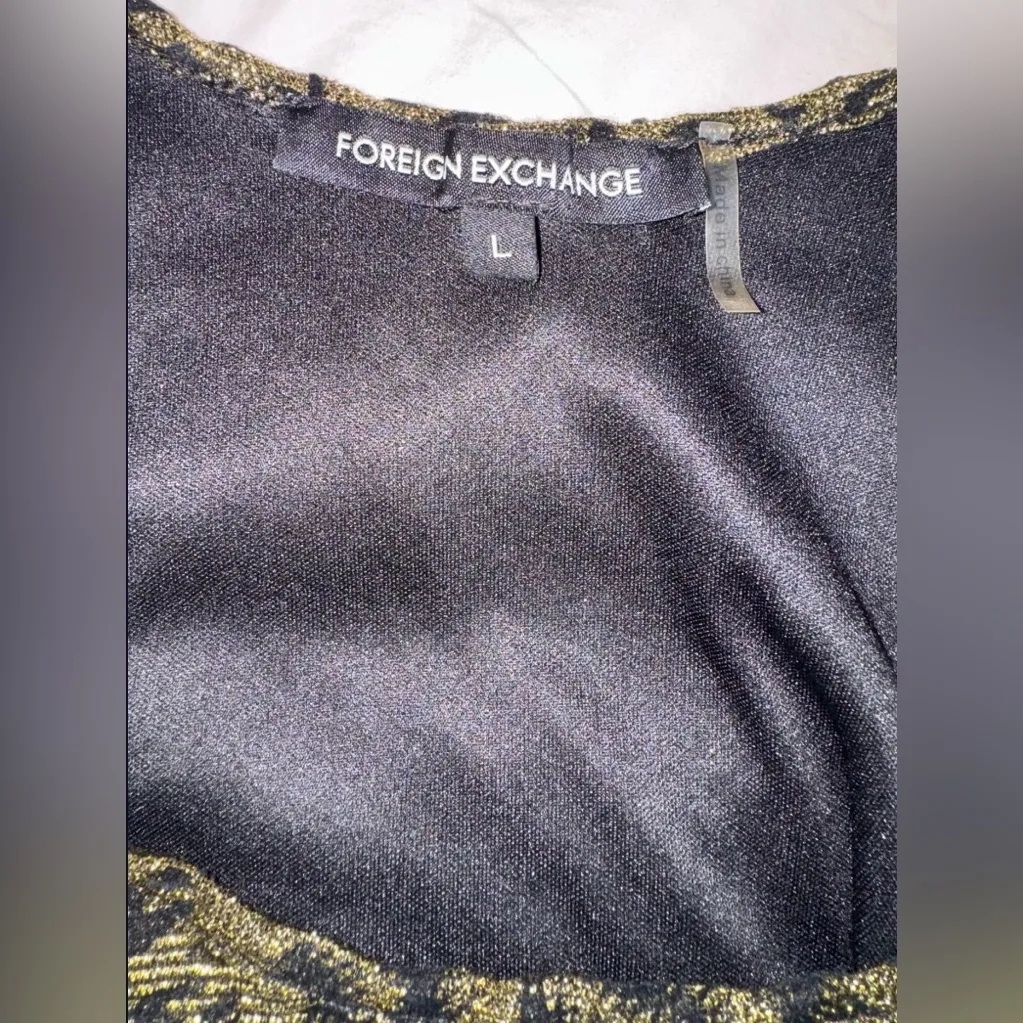 Foreign Exchange Animal Print Long Sleeve Dress - Image 8